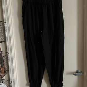 Banana Republic TENCEL  drawcord jogger pants size L NWT